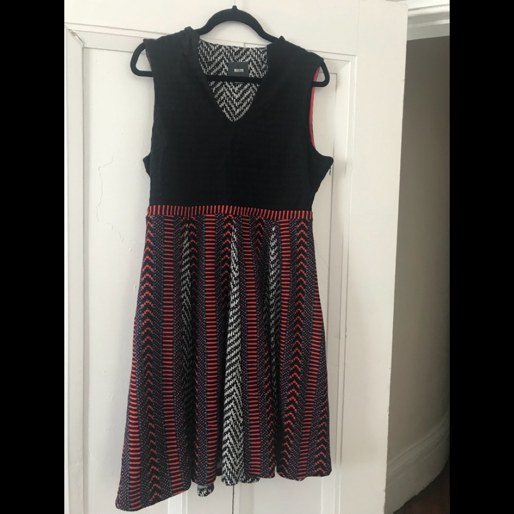 Warm sleeveless dress